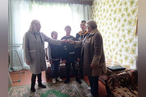 Новые семьи из ДНР И ЛНР – и новые истории их заселения в предоставленные нижегородцами квартиры!